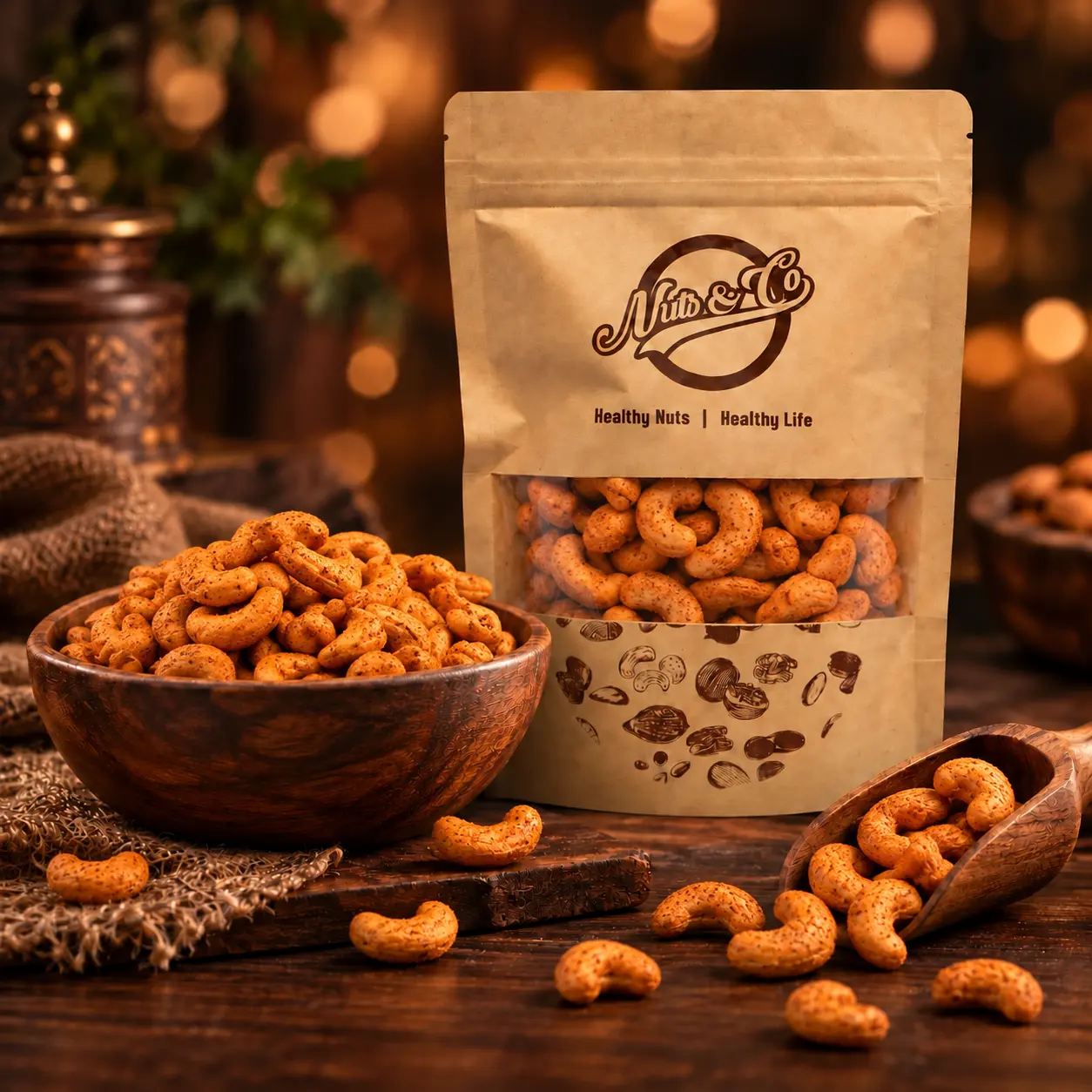 Devilled Cashews