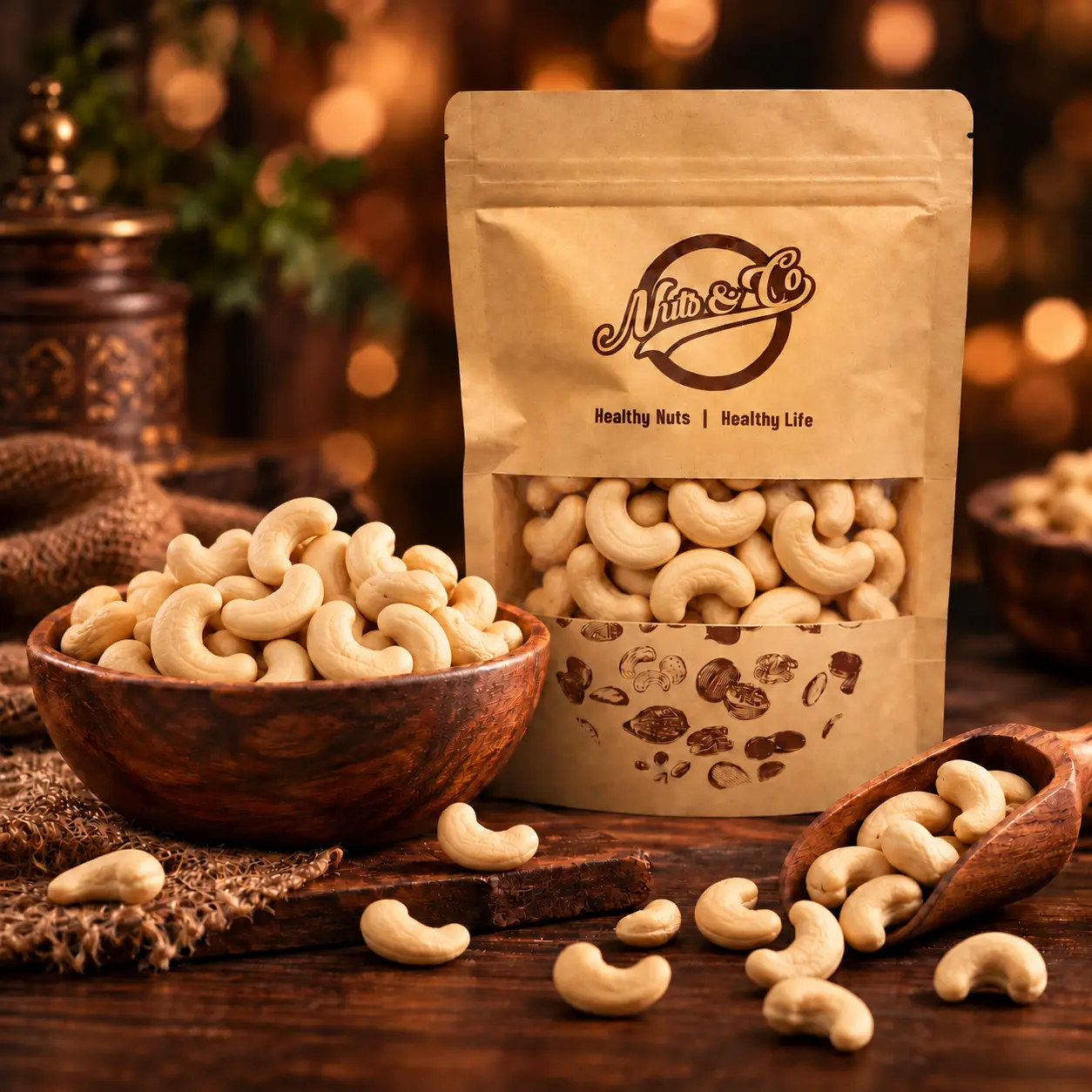 Dehydrated Cashews